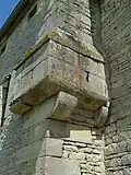 La petite échauguette, aile ouest.