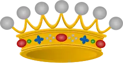 Couronne de baron des Pays-Bas.
