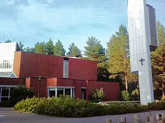 L'église de Rantakylä.