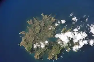 Vue satellite de Rapa