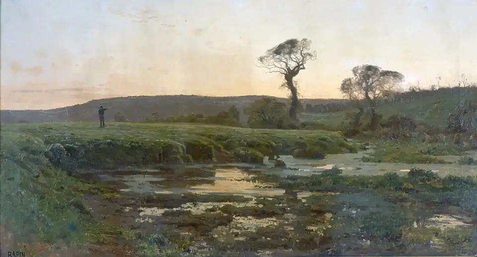 Le soir dans La Hague (vers 1875), musée des Beaux-Arts de Bordeaux.