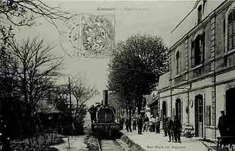 la gare vers 1910,