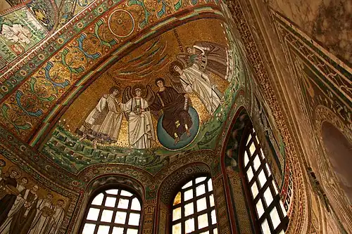 Mosaïques de l'abside.