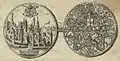 Médaille du Conseil "Ravenspurg" (1624), avec les armoiries de Sebastian Scheler