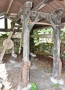 Vieux travail à ferrer.