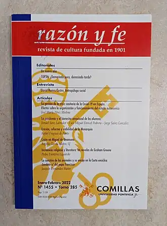 Image illustrative de l’article Razón y Fe