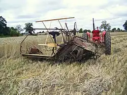 Moissonneuse lieuse, Bottlesford.