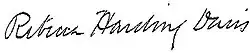 signature de Rebecca Harding Davis