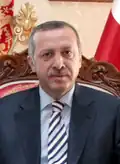 Recep Tayyip Erdogan,président du Conseil turc,photographié en 2009.