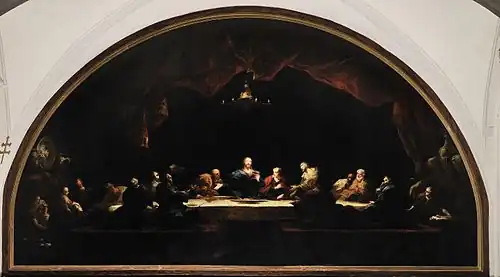 La Cène, Louis Cretey (vers 1680-1696).