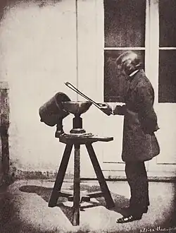 Expérience acoustique, vers 1851.