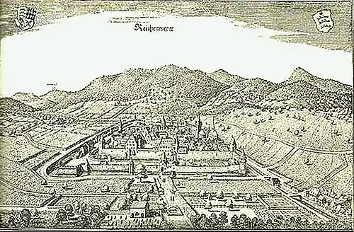 Vignoble de Reichenweier (Riquewihr) au XVIIIe&nbsp;siècle.