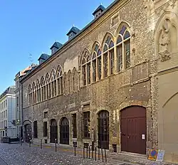 La façade de l'hôtel des comtes de Champagne en 2022