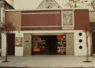 Façade du Cinéma Pathé cinéma à Orgeval.