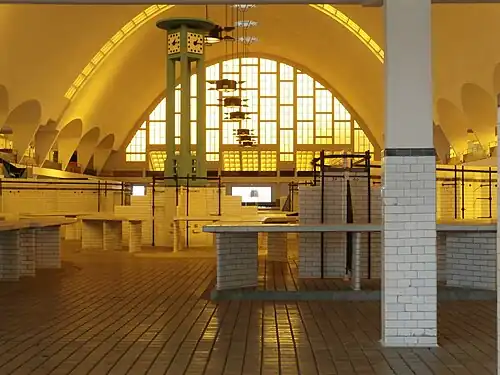 Les halles centrales.