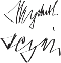 Signature de Reinhard Heydrich