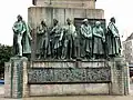 Statues du piédestal de la statue équestre de Frédéric-Guillaume III à Cologne