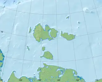 (Voir situation sur carte : îles de Nouvelle-Sibérie)