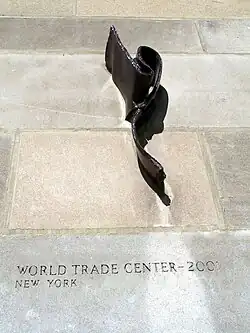 Fragment du World Trade Center.