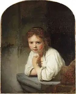 Rembrandt, Jeune fille à la fenêtre