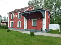 Ancienne gare de Remilly-Wirquin.