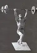 René Duverger, champion olympique des poids légers...