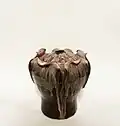 Renate Fuhry, vase, céramique émaillée, 1975