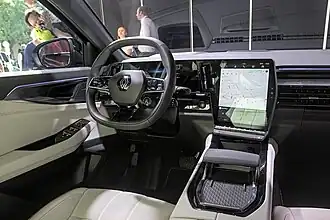 Vue de l’intérieur.