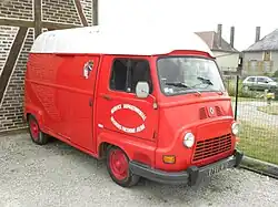 Estafette du service départemental secours incendie de l'Aube.