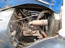 Moteur de Renault Monaquatre, 1935.