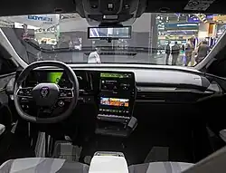 Vue de l’intérieur.