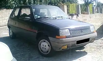 Renault Super 5 TS Option Jante Alliage