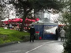 Marché du Landrel, place de Zagreb