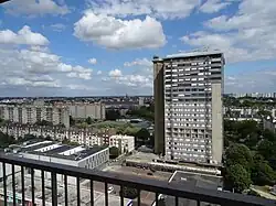 Tour Sarah Bernhardt en cours de rénovation en août 2015