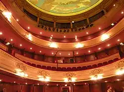 Vue d’ensemble de la salle