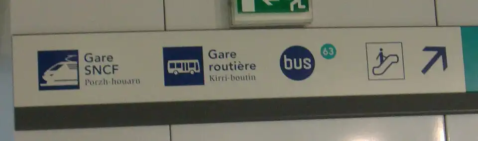 Signalétique français-breton