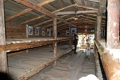 Des baraquements vieux de plus de deux siècles aujourd'hui en Pologne.