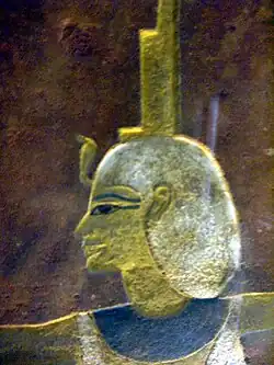 Isis - Détail du sarcophage de Thoutmôsis&nbsp;IV