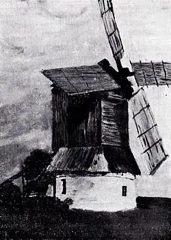 Le moulin « Dare-dare » en 1908.