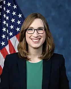 Sarah McBride, représentante depuis 2025.