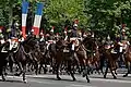 Escadron de cavalerie de la Garde républicaine.
