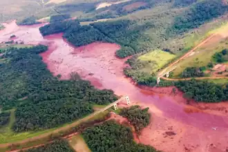 Image illustrative de l’article Rupture du barrage de Brumadinho