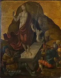 Maître de Clairvaux, Résurrection de l'abbaye Saint-Martin,