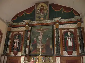 Retable du XVIIIe&nbsp;siècle.