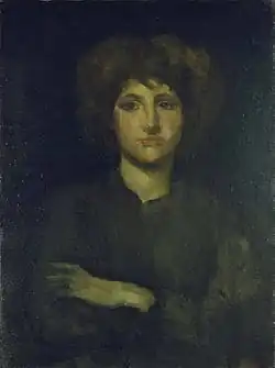 Whistler, Portrait de Lily Pettigrew, env.&nbsp;1895