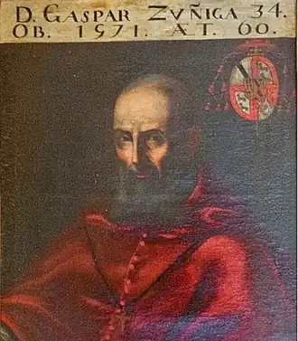 Image illustrative de l’article Gaspar de Zúñiga y Avellaneda