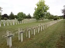 Nécropole nationale, vue d'ensemble.