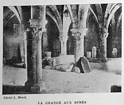 L'intérieur en 1901,
