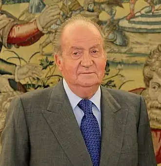 Juan Carlos Ier,roi d'Espagnede 1975 à 20145 janvier 1938 (87&nbsp;ans)