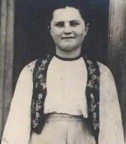 Lucreția Jurj, groupe Teodor Șușman, Apuseni.